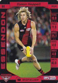 2017 Team Zone AFL Team #86 Dyson Heppell Front
